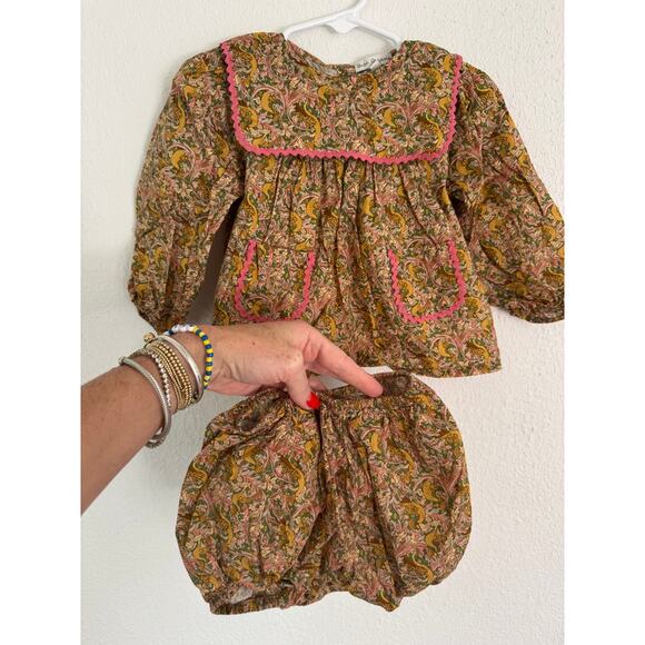Bebe Organic Louisa Baby Set, Liberty Eden’s Awakening - Picture 1 of 4